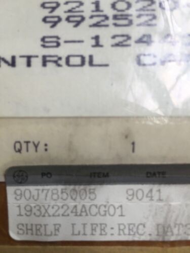 GE 193X224Acg01 Control Module