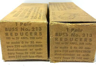 Bussmann 213 250 V AC 30-100 A Fuse Reducer