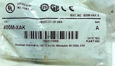 Allen-Bradley 800M-XAK Contact Block for 800M Series Pushbuttons