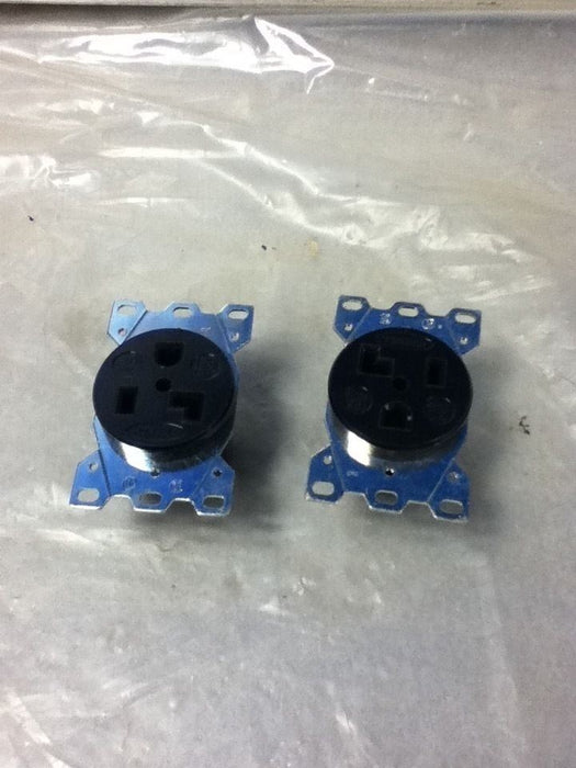 2 Hubbell 9308 Receptacles