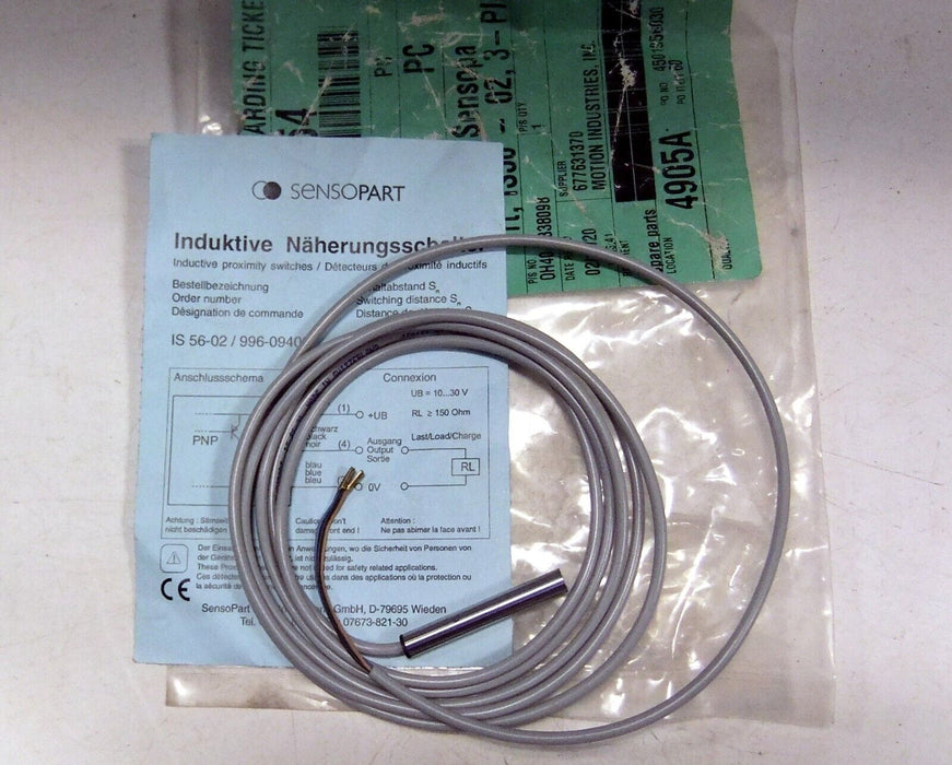 Sensopart Inductive Proximity Switch IS 56-02