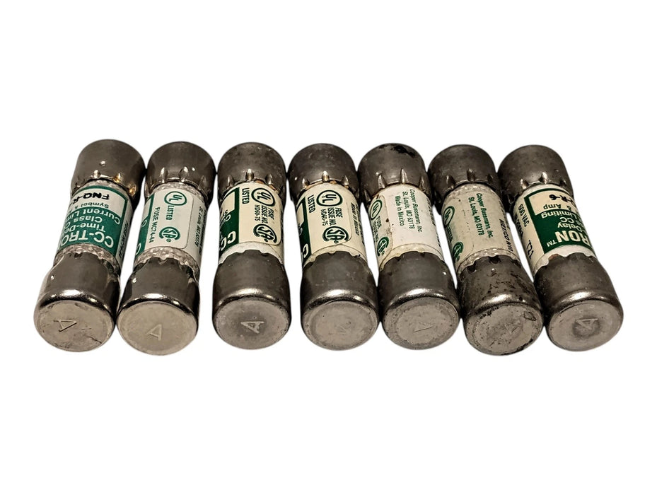 Bussmann FNQ-R-6 600 V AC 6 A Class CC Current-Limiting Time-Delay Fuses