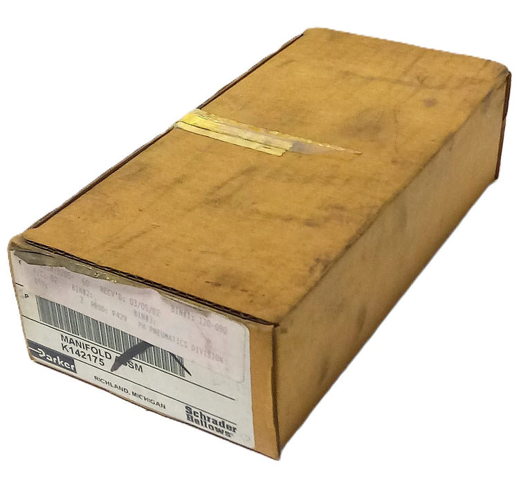 Parker K142175 Manifold for Pneumatic Solenoid Valve