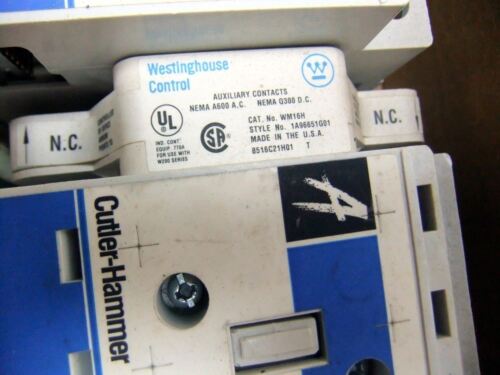 Westinghouse Horizontal Reversing Starter W210Mlcfcy4Y7