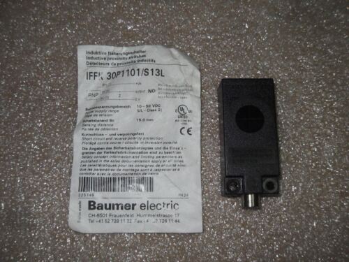 Baumer Electric IFFK 30P1101/S13L Inductive Proximity Switch