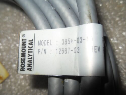 1 Rosemount ANALYTICAL 12687-03 REV R PH/ORP SENSOR