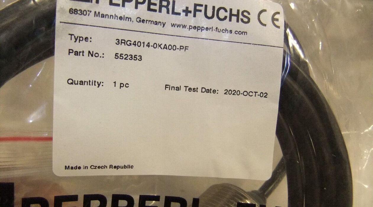 Pepperl 3RG4014-0KA00-PF Proximity Sensor