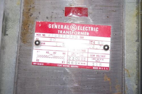 GE TRANSFORMER 9T55Y53G6