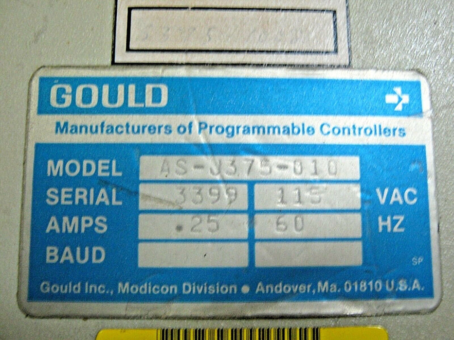 1 Gould J375 MODBUS ADAPTER AS-J375-010