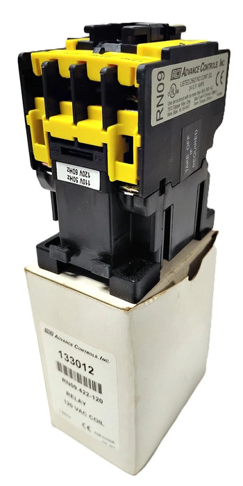 Advance Controls 133012 RN09.422-120 Relay w/ 120 VAC Coil