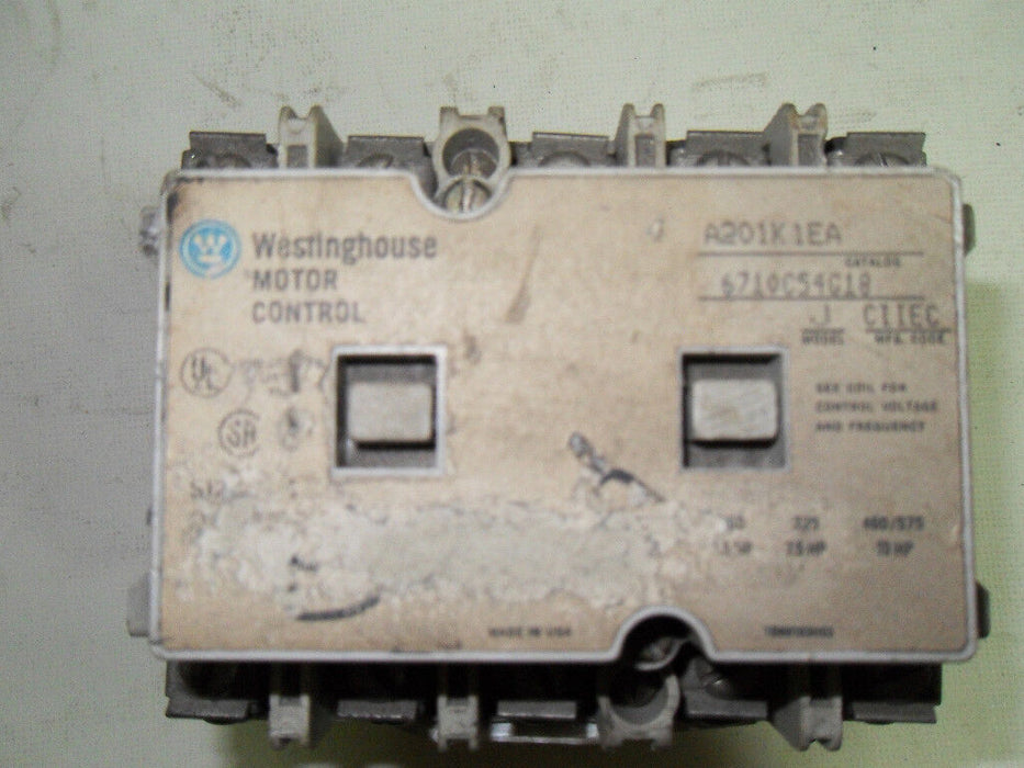 Westinghouse A201K1EA Contactor