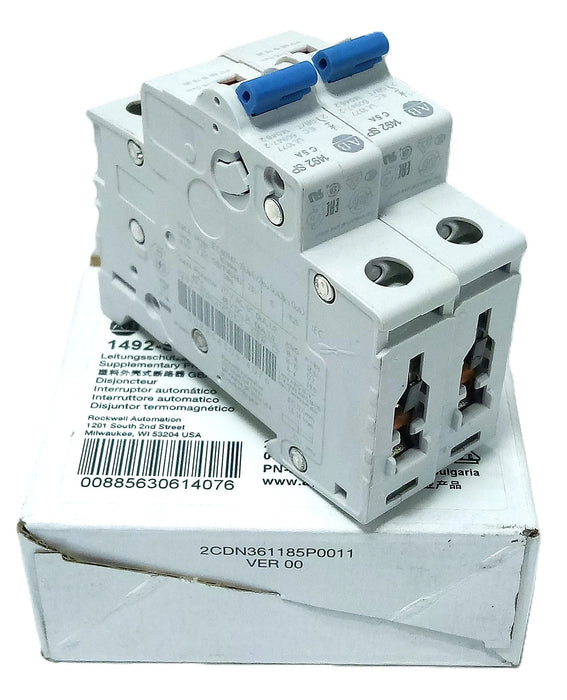 Allen-Bradley 1492-SPM1C050 277VAC/48VDC 5 A 1 Pole Supplementary Protector