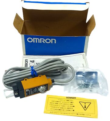 Omron E35-X3CE4 12-24 V DC Fiber Optic Amplifier for Photoelectric Sensor