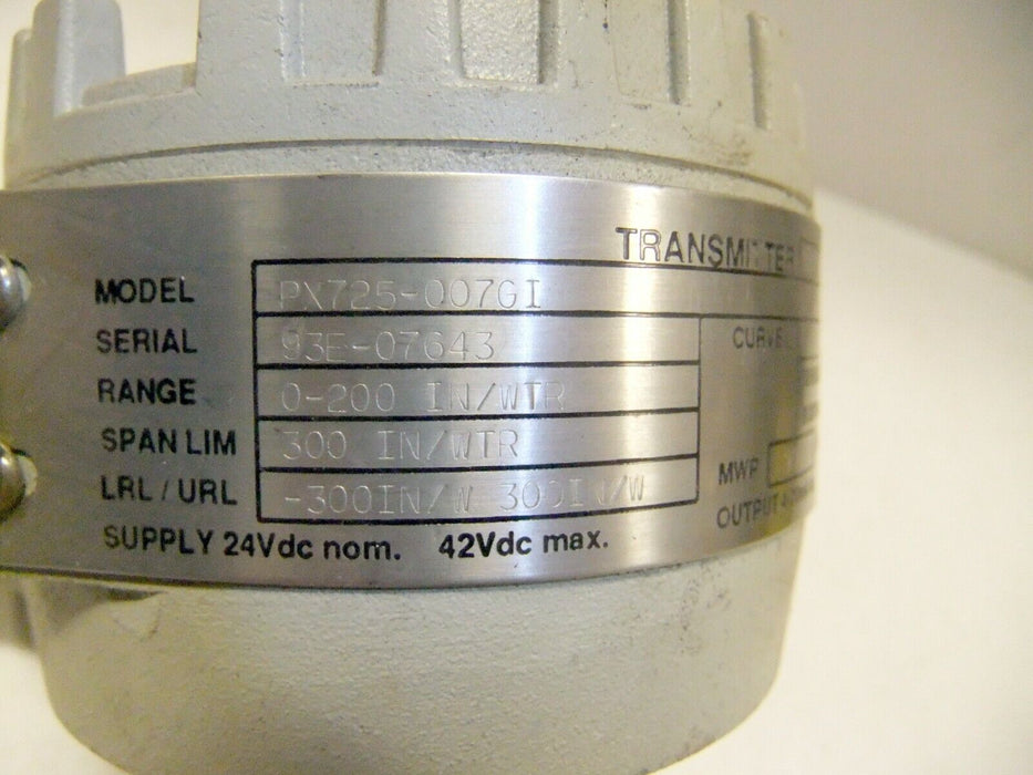 Omega Pressure Transmitter PX725-007GI