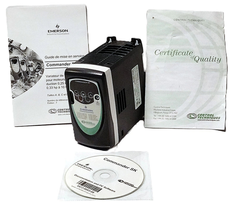 Emerson SKA1200075 200-240 V AC 0-1500 Hz Variable Frequency Drive