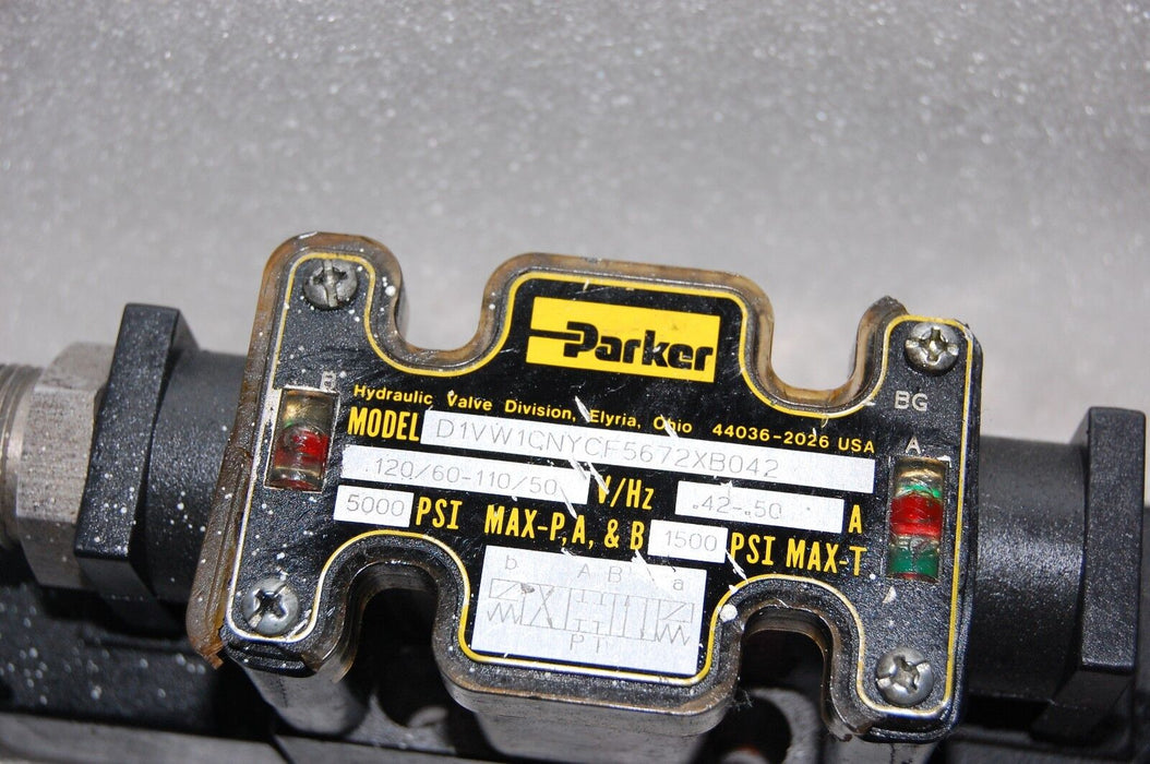 Parker Hydraulic Valve D1VW4CNYCF5672XB042
