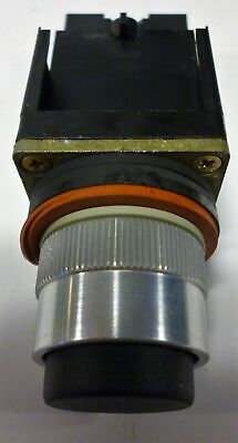 Allen-Bradley 800MR-B2AK Round Black Pushbutton