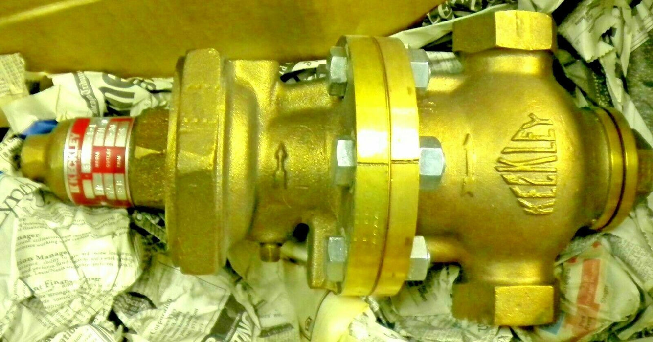 Keckley Valve 38395-1-1 1 1/4" Inlet 175 Outlet 8-30
