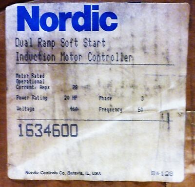 Nordic 1634600 Dual Ramp Soft Start Induction Motor Controller