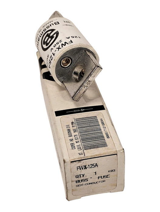 Bussmann FWX-125A 250 V AC/DC 125 A Current-Limiting Very Fast-Acting Fuse