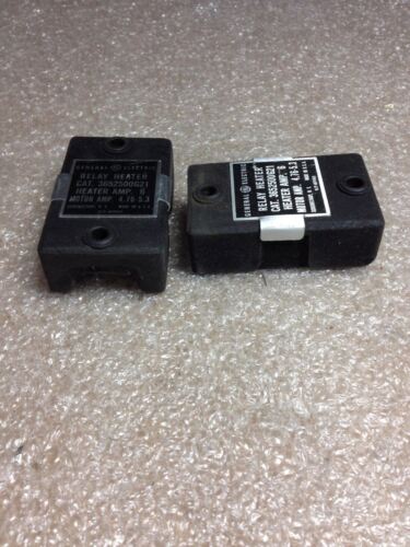 2 GE 3652500G21 Heater Amps