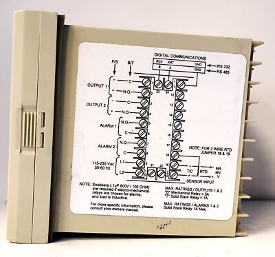 Athena Controls 25JFFS00000 115/230 V AC Temperature/Process Controller