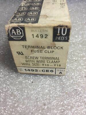 Allen-Bradley 1492-CE6 Terminal Block Fuse Clips