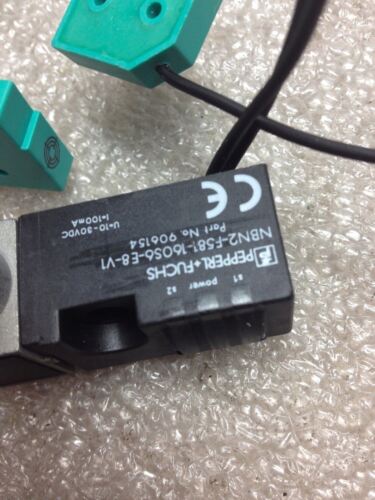 Pepperl Nbn2-F581-160S6-E8-V1 Sensor Attached Bracket Nbn2-F581-160S6-E...