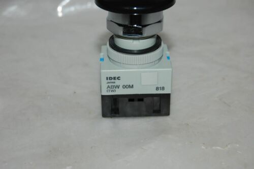 IDEC BLACK PUSH BUTTON ABW410-B