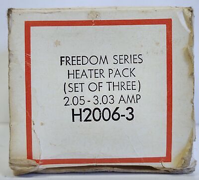 Cutler-Hammer H2006-3 Freedom Series 2.05-3.03 A Heater Pack (Set of Three