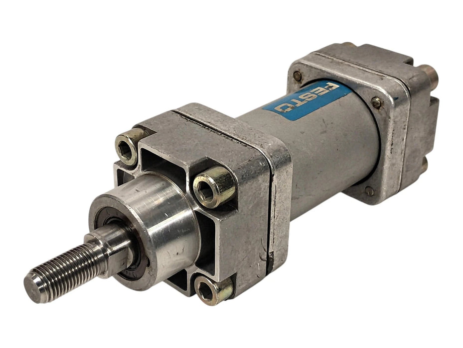 Festo DN-40-25-PPV 12 bar Double-Acting Pneumatic Cylinder w/ 1/4 in NPT Ports