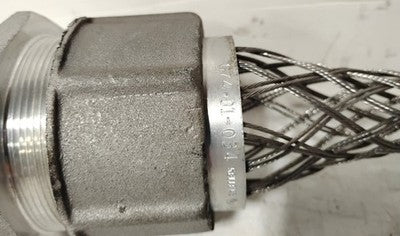 Kellems 074-01-034 2 in Male Straight 1.56"-1.69" Liquid-Tight Strain Relief