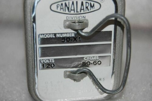 PANALARM ALARM RELAY MODULE 125VDC PLUG IN 11-PIN 50-X1