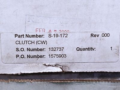 Warner Electric S-19-172 306-16-155 Clutch Assembly
