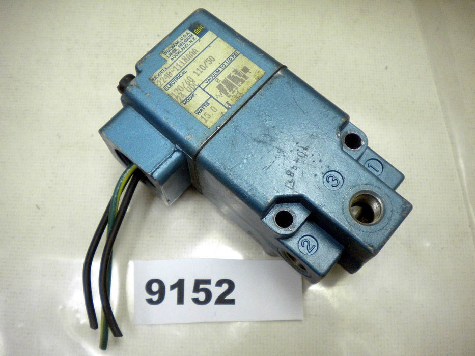 MAC Valve 224B-111NAAA 110/50 120/60 24 VDC