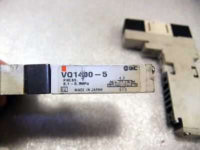 Lot of 2 SMC VQ1400-5 Solenoid Valves
