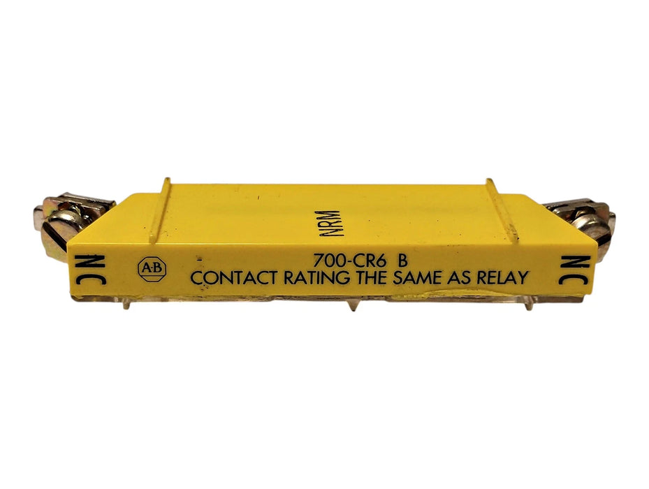 Allen-Bradley 700-CR6 Series B 10 A Type R Contact Cartridge for Relays
