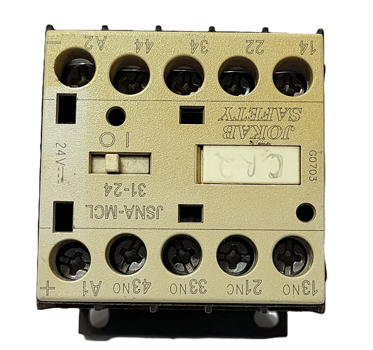 Jokab Safety JSNA-MCL-31-24 690 V AC 10 A Safety Contactor w/ 24 V DC Coil