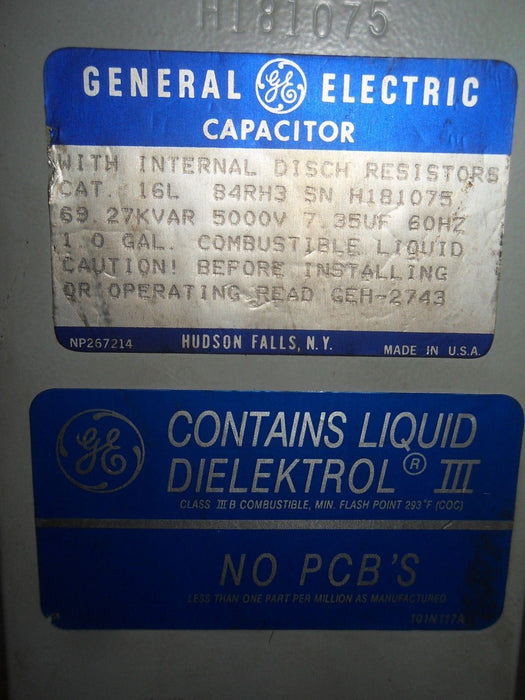 GE 16L84RH3 CAPACITOR
