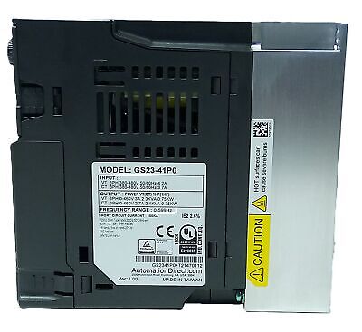 AutomationDirect GS23-41P0 460 V AC 1 HP Gneral Purpose AC Drive