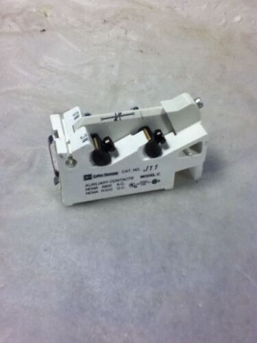 Eaton Cutler-Hammer 9084A17G01 2 NC / 2 NO Type J Model C Auxiliary Contact