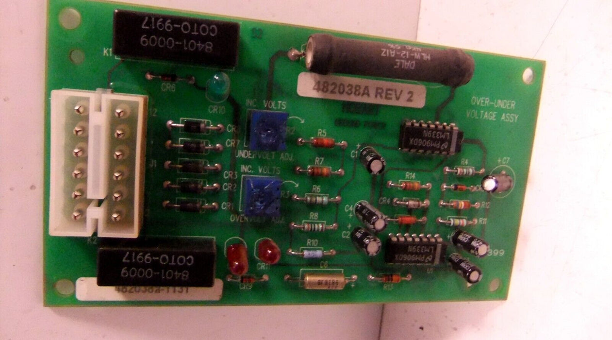 Hobart Over Under Frequency Board 482038A