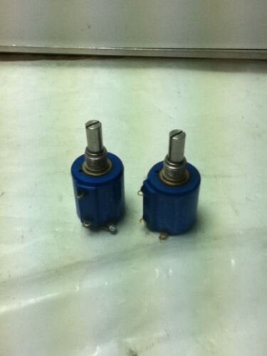 2 BOURNS 3500S-002-104 POTENTIOMETERS