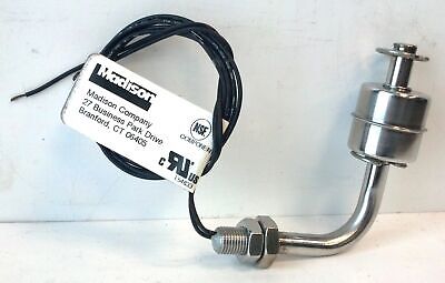 Madison M5010 110/120/220 V AC / 24 V DC 300 PSIG 30 W SPST Liquid Level Switch