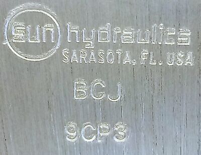 Sun Hydraulics BCJ Manifold with 90 degree COFA XAN Check Valve