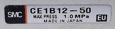SMC CE1B12-50 Stroke Reading Cylinder with Position Feedback