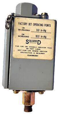 Square D 9016-GAW-2 480 V AC 10 A Vacuum Switch