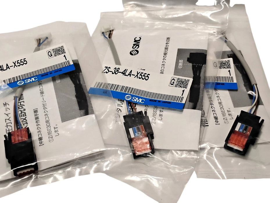SMC ZS-39-4LA-X555 PLC Cable for Pneumatic Cylinders