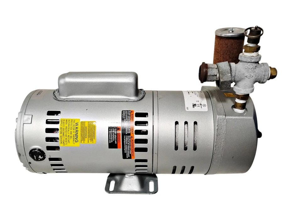 Gast 1423-103Q-G626X 4TF22 115/230 V AC 1 HP 1 PH Compressor/Vacuum Pump