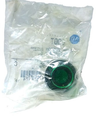 Allen-Bradley 800T-N159G Green Illuminated Push/Pull Cap for 30 mm Pushbutton